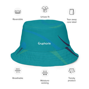 Boatbranding S/M Euphoria Reversible bucket hat Sailing-Gift Regatta Yacht Sailing-Lifestyle Sailing-Apparel Nautical-Fashion Nautical-Gear