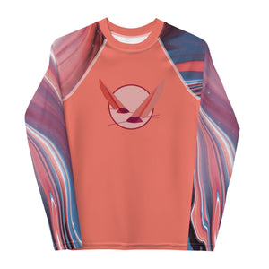 Boatbranding Sailing Regatta Yachts design Youth Girl Rash Guard - Long Sleeve Sailing-Gift Regatta Yacht Sailing-Lifestyle Sailing-Apparel Nautical-Fashion Nautical-Gear