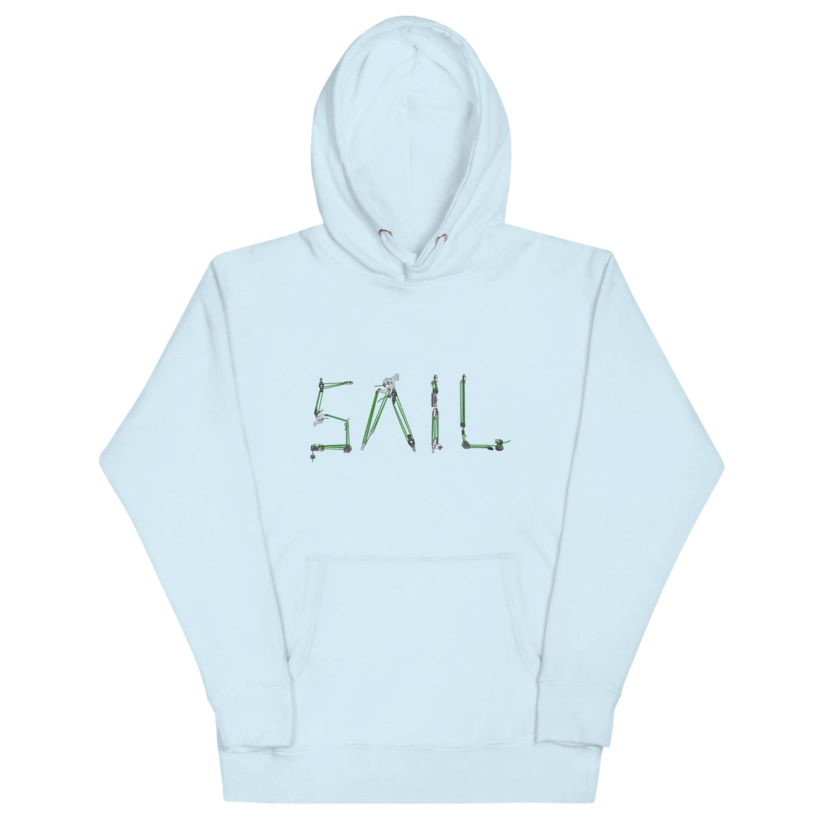 Boatbranding Sky Blue / S Sail Unisex Hoodie Sailing-Gift Regatta Yacht Sailing-Lifestyle Sailing-Apparel Nautical-Fashion Nautical-Gear