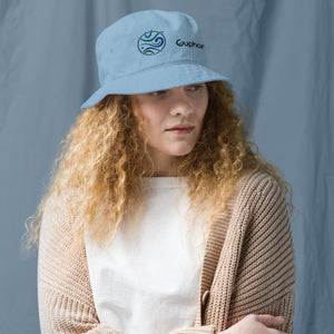 Boatbranding Slate Blue Euphoria Organic bucket hat Sailing-Gift Regatta Yacht Sailing-Lifestyle Sailing-Apparel Nautical-Fashion Nautical-Gear