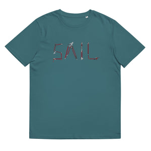 Boatbranding Stargazer / S SAIL Unisex organic cotton t-shirt Sailing-Gift Regatta Yacht Sailing-Lifestyle Sailing-Apparel Nautical-Fashion Nautical-Gear