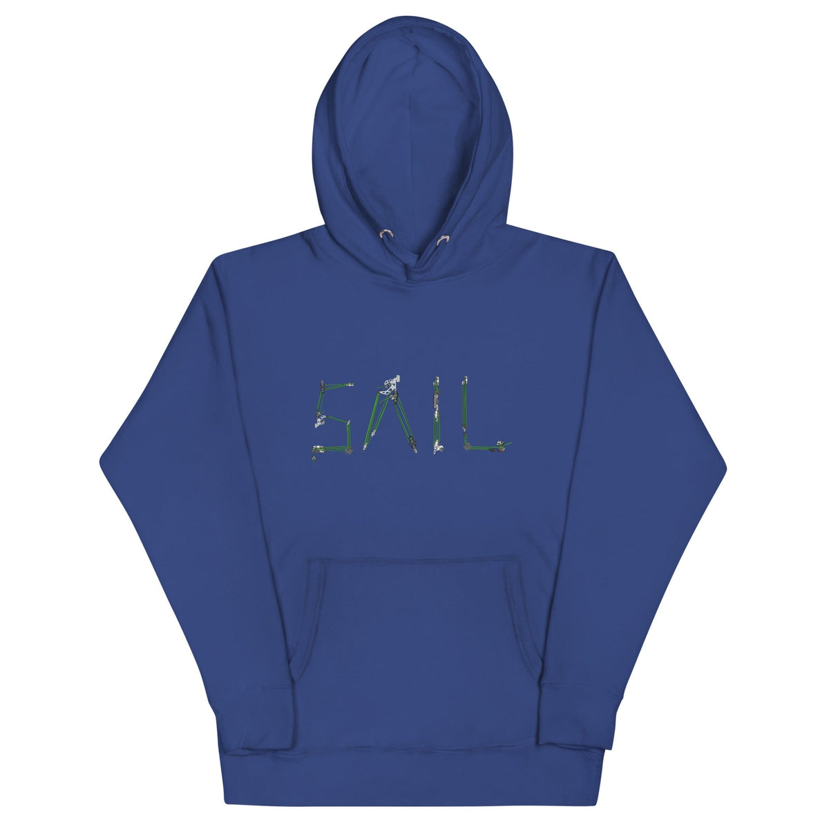 Boatbranding Team Royal / S Sail Unisex Hoodie Sailing-Gift Regatta Yacht Sailing-Lifestyle Sailing-Apparel Nautical-Fashion Nautical-Gear