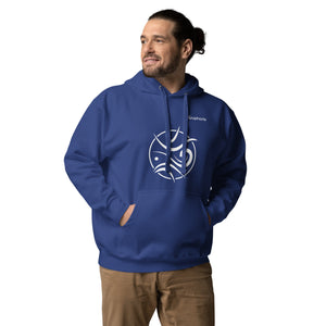 Boatbranding Team Royal / S Unisex Hoodie Euphoria Sailing-Gift Regatta Yacht Sailing-Lifestyle Sailing-Apparel Nautical-Fashion Nautical-Gear