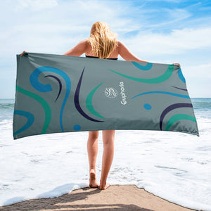 Boatbranding Towel Euphoria Sailing-Gift Regatta Yacht Sailing-Lifestyle Sailing-Apparel Nautical-Fashion Nautical-Gear