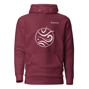 Boatbranding Unisex Hoodie Euphoria Sailing-Gift Regatta Yacht Sailing-Lifestyle Sailing-Apparel Nautical-Fashion Nautical-Gear