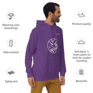 Boatbranding Unisex Hoodie Euphoria Sailing-Gift Regatta Yacht Sailing-Lifestyle Sailing-Apparel Nautical-Fashion Nautical-Gear