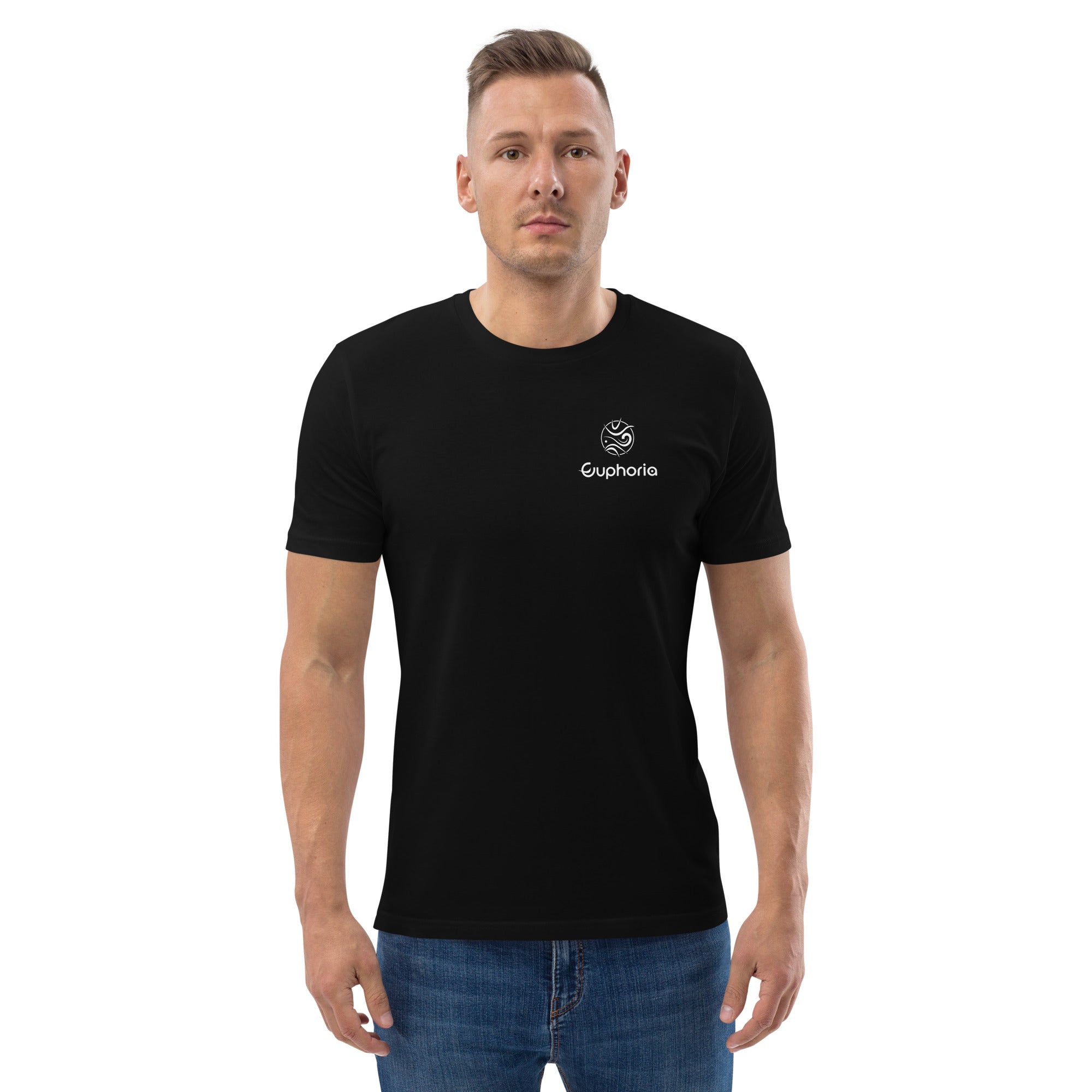 Boatbranding Black / S Unisex organic cotton t-shirt Euphoria Sailing-Gift Regatta Yacht Sailing-Lifestyle Sailing-Apparel Nautical-Fashion Nautical-Gear