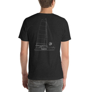 Boatbranding Unisex t-shirt Euphoria Sailing-Gift Regatta Yacht Sailing-Lifestyle Sailing-Apparel Nautical-Fashion Nautical-Gear