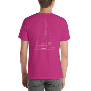 Boatbranding Unisex t-shirt Euphoria Sailing-Gift Regatta Yacht Sailing-Lifestyle Sailing-Apparel Nautical-Fashion Nautical-Gear