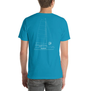 Boatbranding Unisex t-shirt Euphoria Sailing-Gift Regatta Yacht Sailing-Lifestyle Sailing-Apparel Nautical-Fashion Nautical-Gear