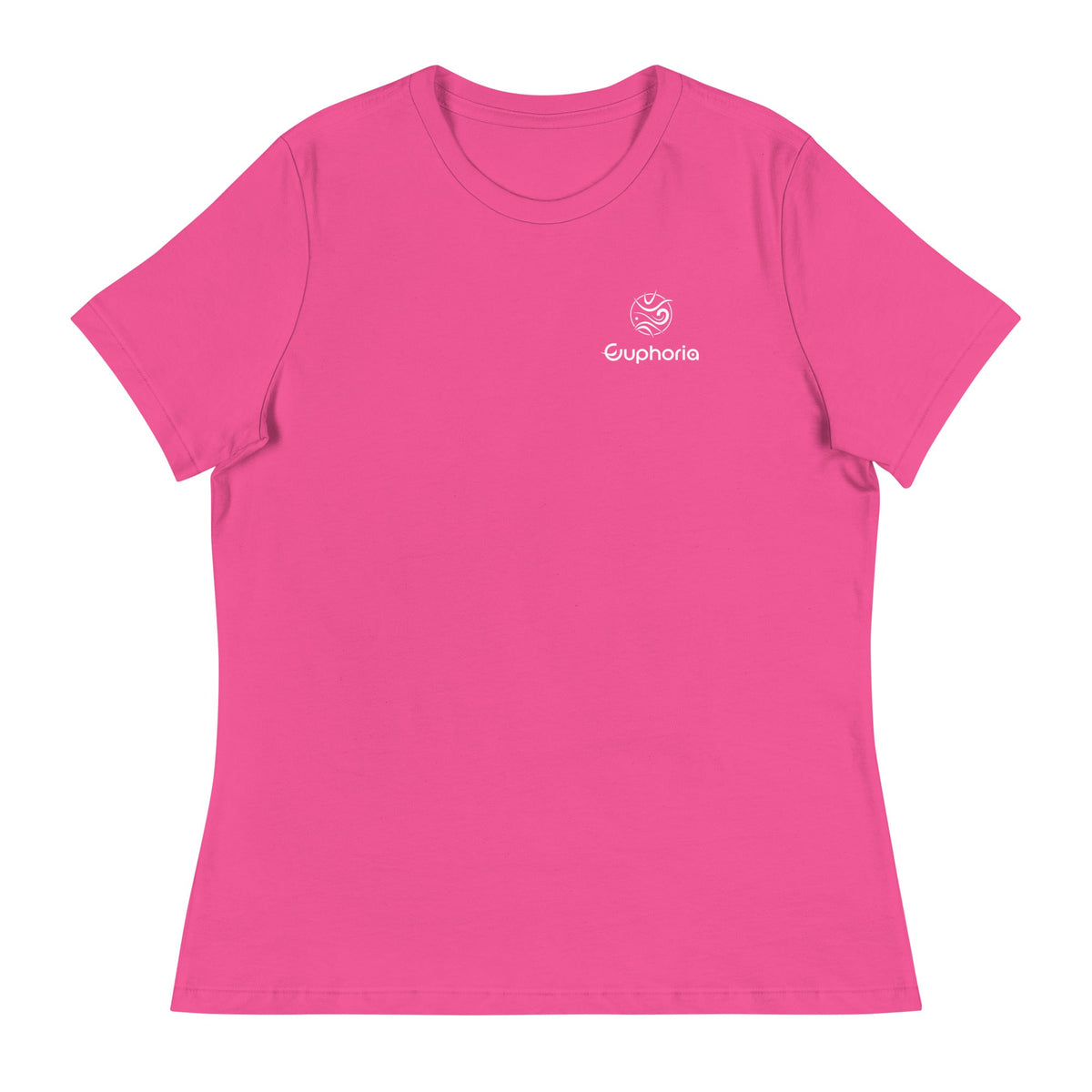 Boatbranding Women's Relaxed T-Shirt Euphoria Sailing-Gift Regatta Yacht Sailing-Lifestyle Sailing-Apparel Nautical-Fashion Nautical-Gear