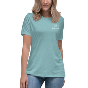 Boatbranding Women's Relaxed T-Shirt Euphoria Sailing-Gift Regatta Yacht Sailing-Lifestyle Sailing-Apparel Nautical-Fashion Nautical-Gear