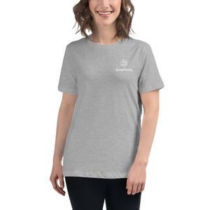 Boatbranding Women's Relaxed T-Shirt Euphoria Sailing-Gift Regatta Yacht Sailing-Lifestyle Sailing-Apparel Nautical-Fashion Nautical-Gear