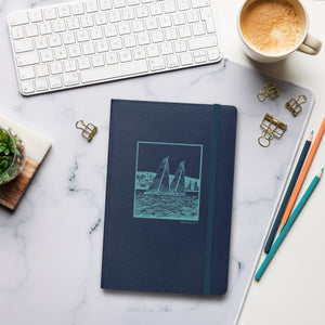 Sailing Hardcover bound notebook