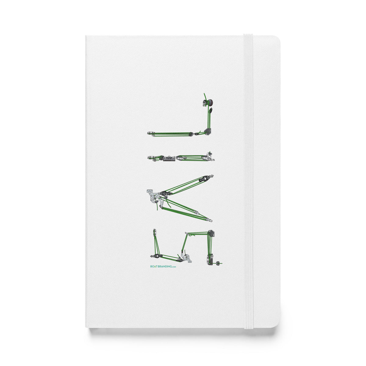 Sailing Hardcover bound notebook