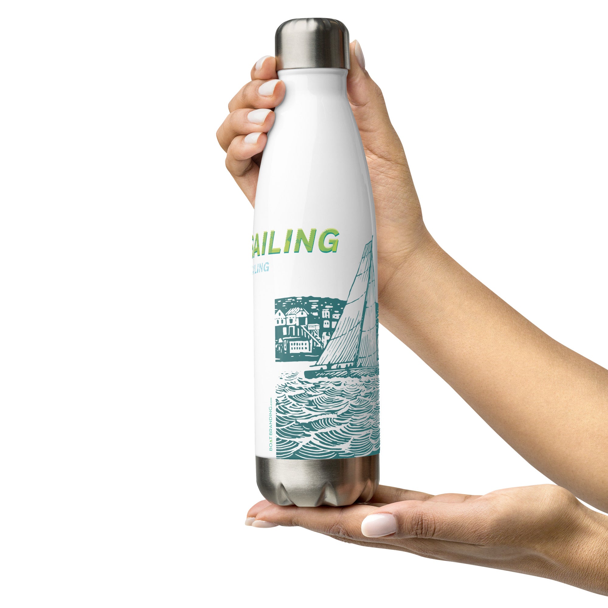 Sailing Stainless steel water bottle