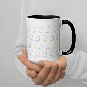 Custom Mug Sailing Optimist (Color Inside)