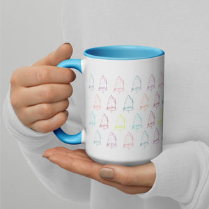 Custom Mug Sailing Optimist (Color Inside)