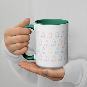 Custom Mug Sailing Optimist (Color Inside)