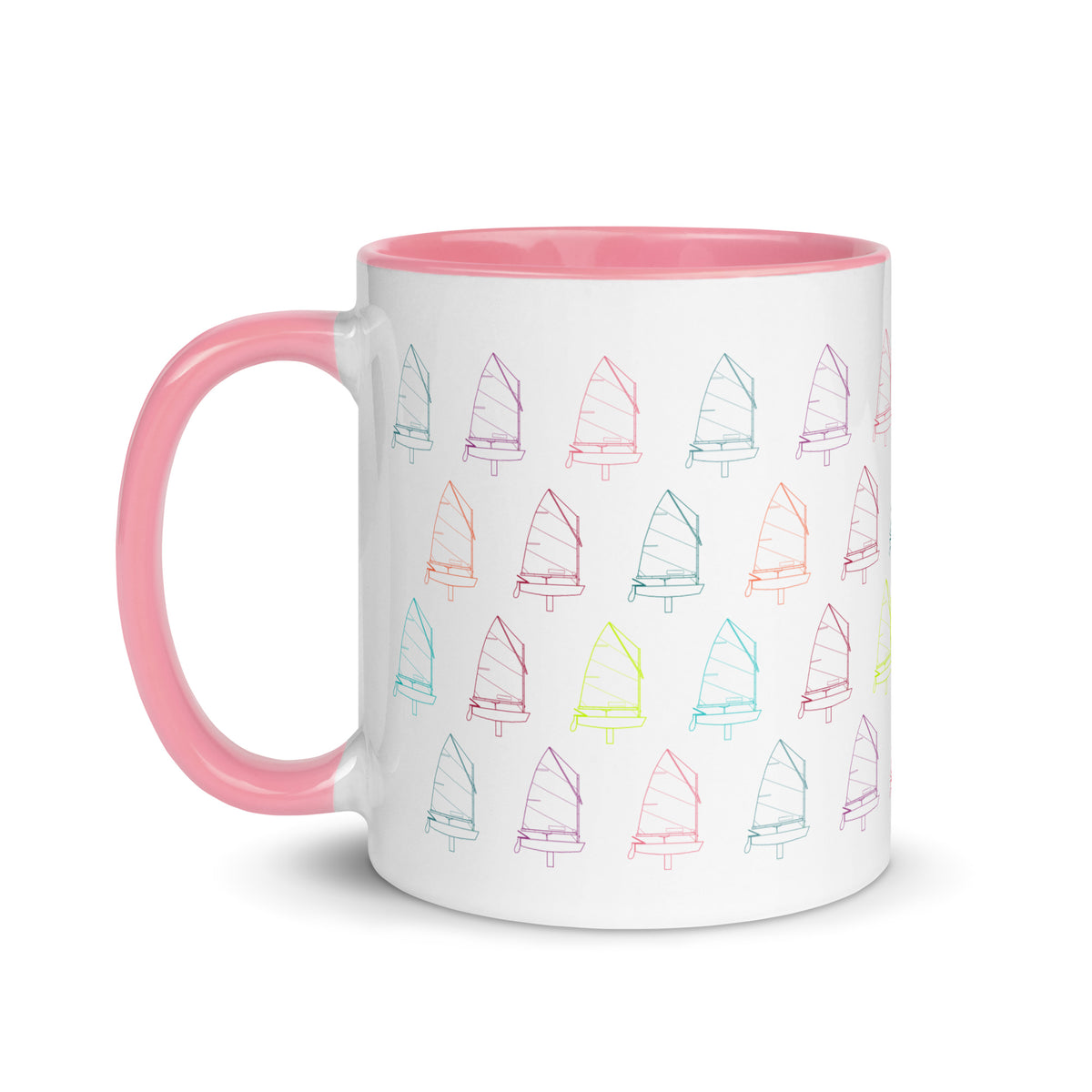 Custom Mug Sailing Optimist (Color Inside)