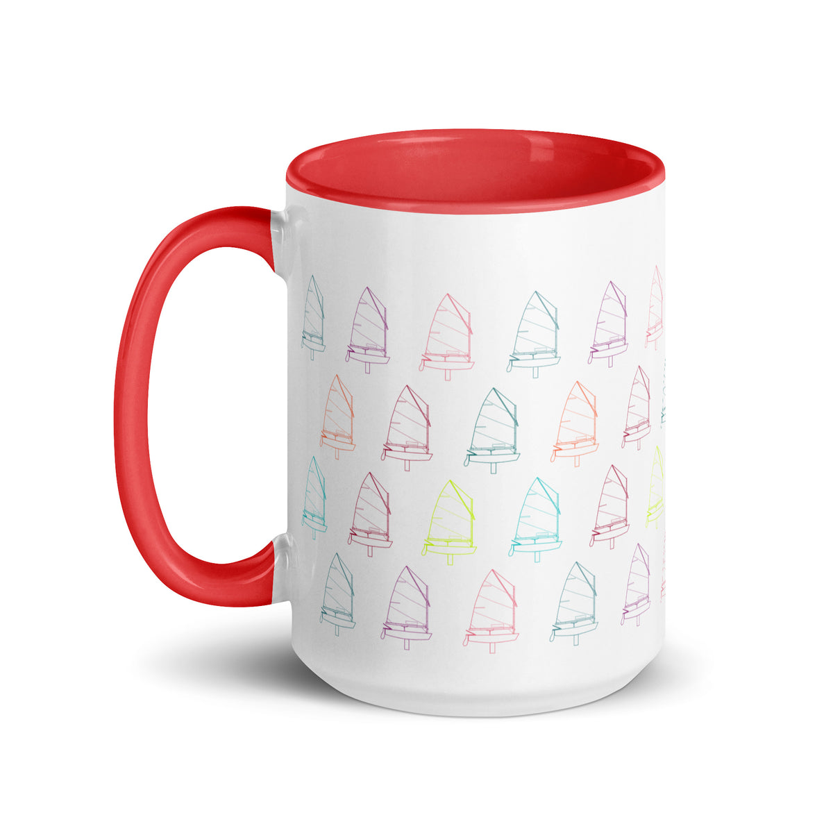 Custom Mug Sailing Optimist (Color Inside)