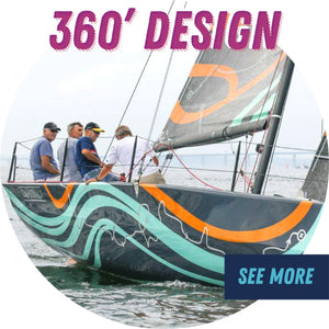 Boatbranding 360' DESIGN/ Starting at $2,600 UDS Sailing-Gift Regatta Yacht Sailing-Lifestyle Sailing-Apparel Nautical-Fashion Nautical-Gear