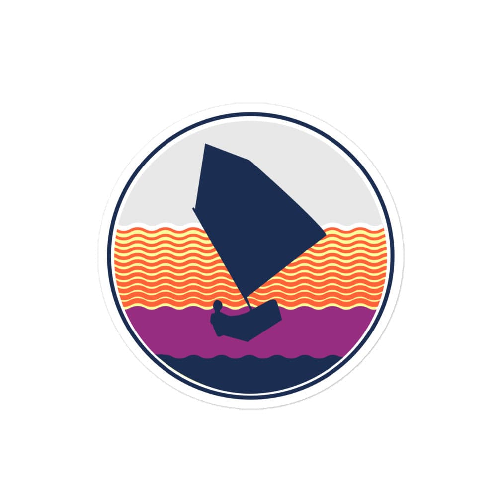 Boatbranding 4″×4″ Optimist Bubble-free stickers Sailing-Gift Regatta Yacht Sailing-Lifestyle Sailing-Apparel Nautical-Fashion Nautical-Gear