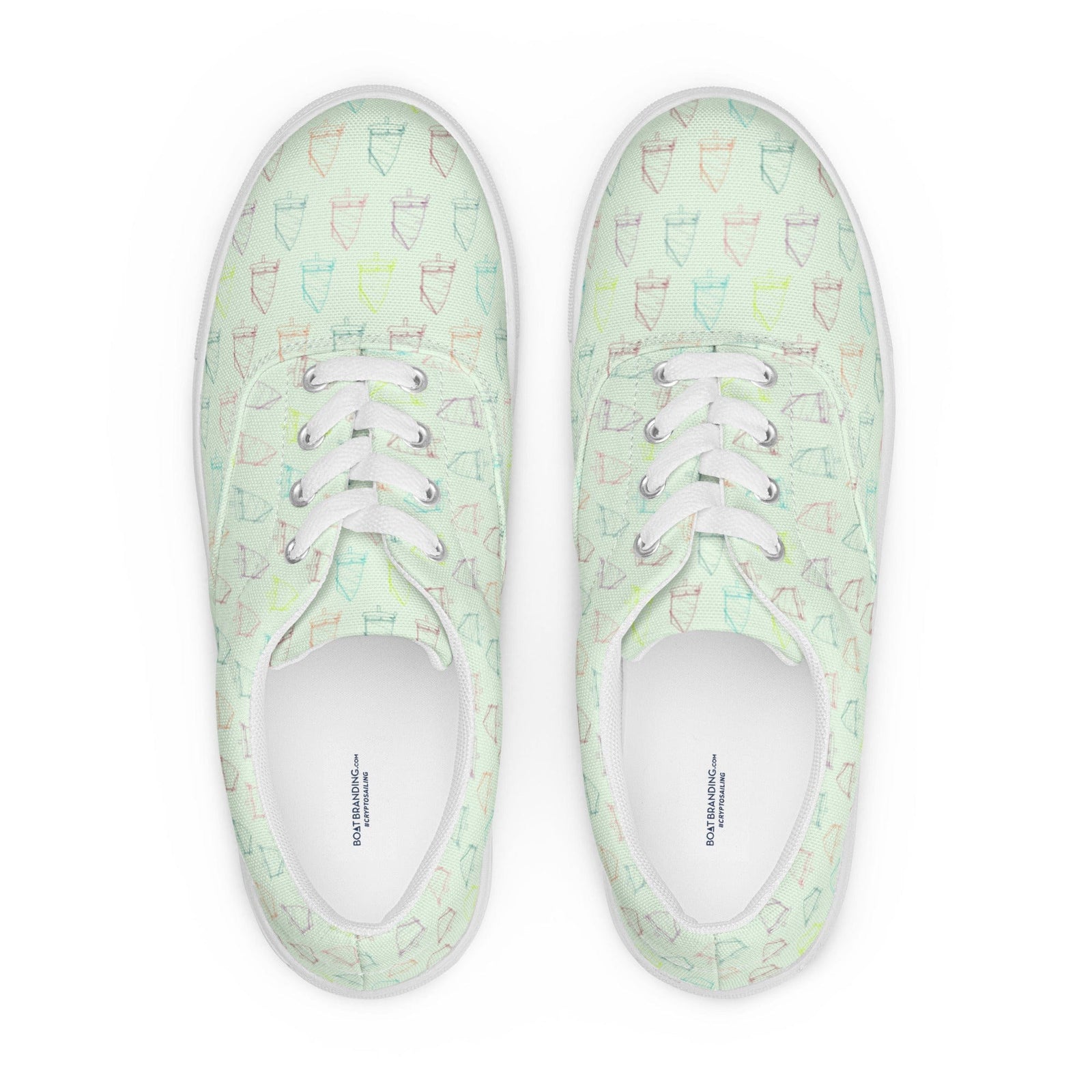 Boatbranding 5 Optimist Men’s lace-up canvas shoes Sailing-Gift Regatta Yacht Sailing-Lifestyle Sailing-Apparel Nautical-Fashion Nautical-Gear