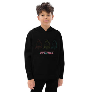 Boatbranding Black / S Kids fleece hoodie Unisex (S/M/L/XL) Sailing-Gift Regatta Yacht Sailing-Lifestyle Sailing-Apparel Nautical-Fashion Nautical-Gear