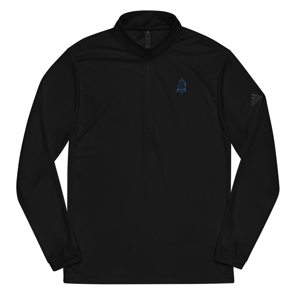 Boatbranding Black / S Optimist Quarter zip pullover Sailing-Gift Regatta Yacht Sailing-Lifestyle Sailing-Apparel Nautical-Fashion Nautical-Gear