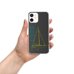 Boatbranding iPhone 12 iPhone Case J105 Sailing-Gift Regatta Yacht Sailing-Lifestyle Sailing-Apparel Nautical-Fashion Nautical-Gear