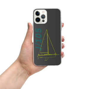 Boatbranding iPhone 12 Pro Max iPhone Case J105 Sailing-Gift Regatta Yacht Sailing-Lifestyle Sailing-Apparel Nautical-Fashion Nautical-Gear