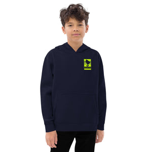 Boatbranding Navy Blazer / S Optimist Kids fleece hoodie Unisex (S/M/L/XL) Sailing-Gift Regatta Yacht Sailing-Lifestyle Sailing-Apparel Nautical-Fashion Nautical-Gear