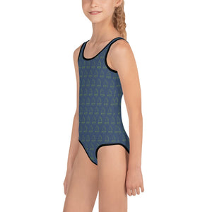 Boatbranding Optimist All-Over Print Kids Swimsuit (2T-7T) Sailing-Gift Regatta Yacht Sailing-Lifestyle Sailing-Apparel Nautical-Fashion Nautical-Gear