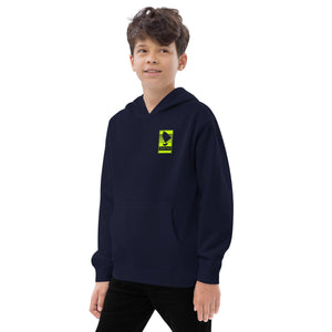 Boatbranding Optimist Kids fleece hoodie Unisex (S/M/L/XL) Sailing-Gift Regatta Yacht Sailing-Lifestyle Sailing-Apparel Nautical-Fashion Nautical-Gear