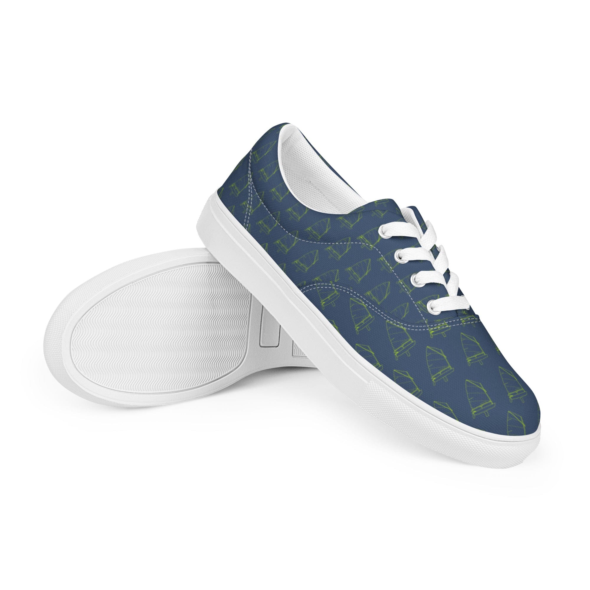 Boatbranding 5 Optimist Men’s lace-up canvas shoes Sailing-Gift Regatta Yacht Sailing-Lifestyle Sailing-Apparel Nautical-Fashion Nautical-Gear