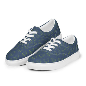 Boatbranding Optimist Men’s lace-up canvas shoes Sailing-Gift Regatta Yacht Sailing-Lifestyle Sailing-Apparel Nautical-Fashion Nautical-Gear