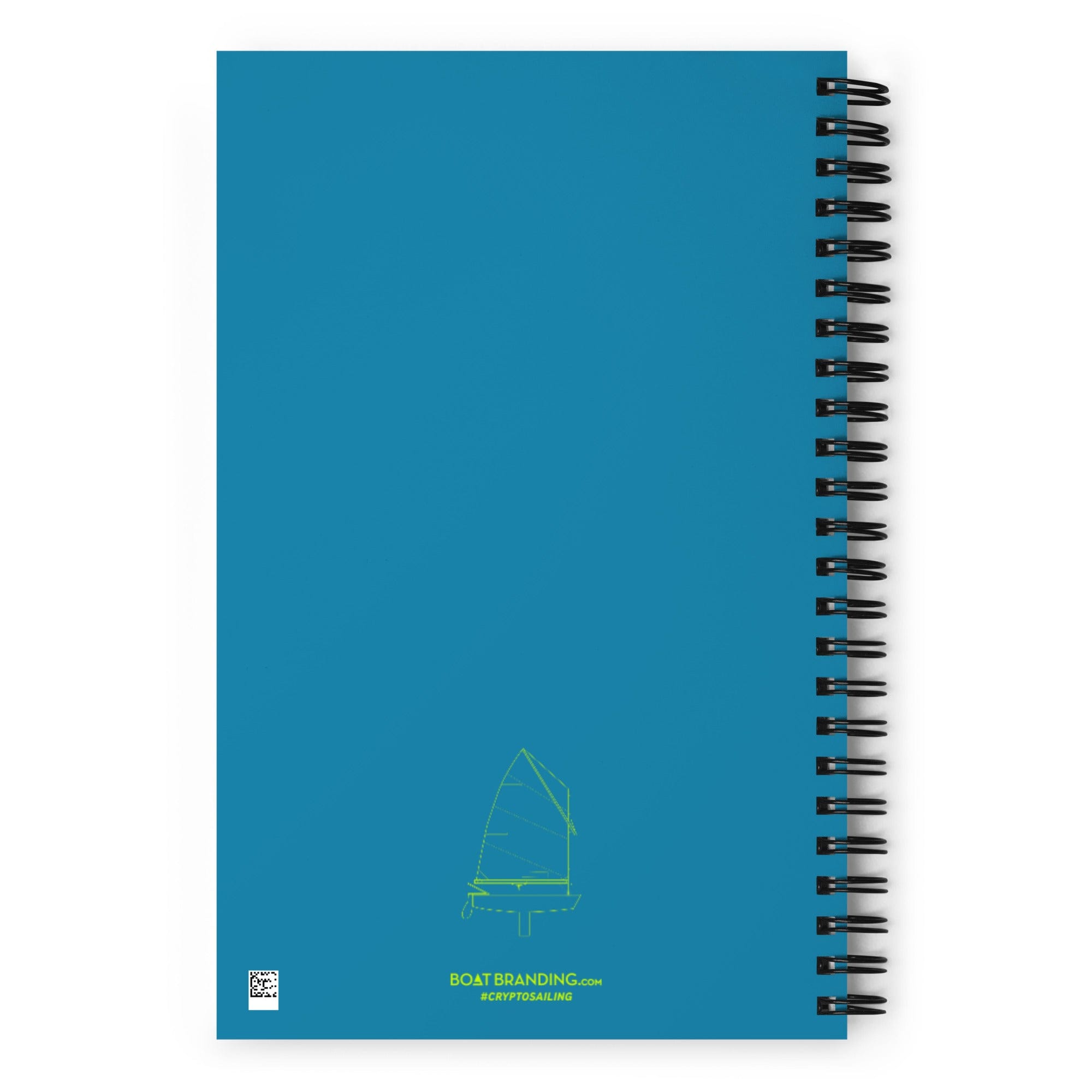 Boatbranding Optimist Spiral notebook Sailing-Gift Regatta Yacht Sailing-Lifestyle Sailing-Apparel Nautical-Fashion Nautical-Gear