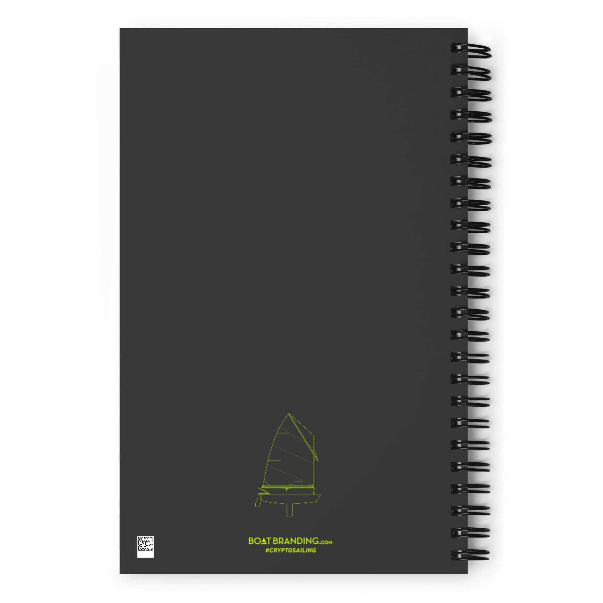 Boatbranding Optimist Spiral notebook Sailing-Gift Regatta Yacht Sailing-Lifestyle Sailing-Apparel Nautical-Fashion Nautical-Gear