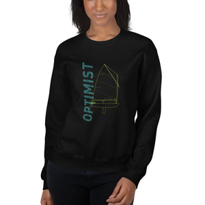 Boatbranding Optimist Unisex Sweatshirt Sailing-Gift Regatta Yacht Sailing-Lifestyle Sailing-Apparel Nautical-Fashion Nautical-Gear