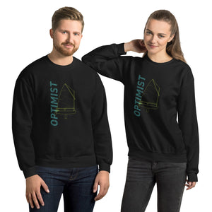 Boatbranding Optimist Unisex Sweatshirt Sailing-Gift Regatta Yacht Sailing-Lifestyle Sailing-Apparel Nautical-Fashion Nautical-Gear