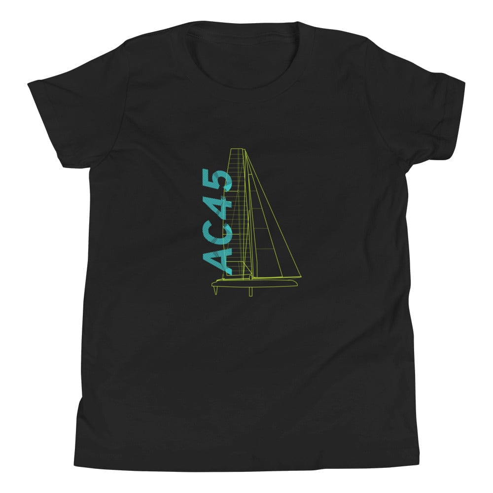 Boatbranding Optimist Youth Short Sleeve T-Shirt (S/M/L/XL) (100% Cotton) Sailing-Gift Regatta Yacht Sailing-Lifestyle Sailing-Apparel Nautical-Fashion Nautical-Gear