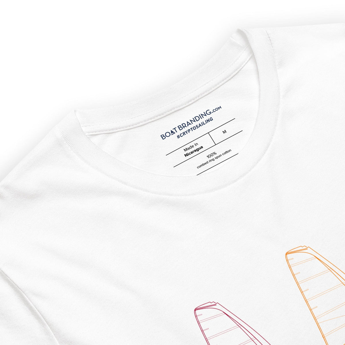 Boatbranding RS-X Unisex t-shirt Sailing-Gift Regatta Yacht Sailing-Lifestyle Sailing-Apparel Nautical-Fashion Nautical-Gear