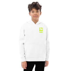 Boatbranding White / S Optimist Kids fleece hoodie Unisex (S/M/L/XL) Sailing-Gift Regatta Yacht Sailing-Lifestyle Sailing-Apparel Nautical-Fashion Nautical-Gear