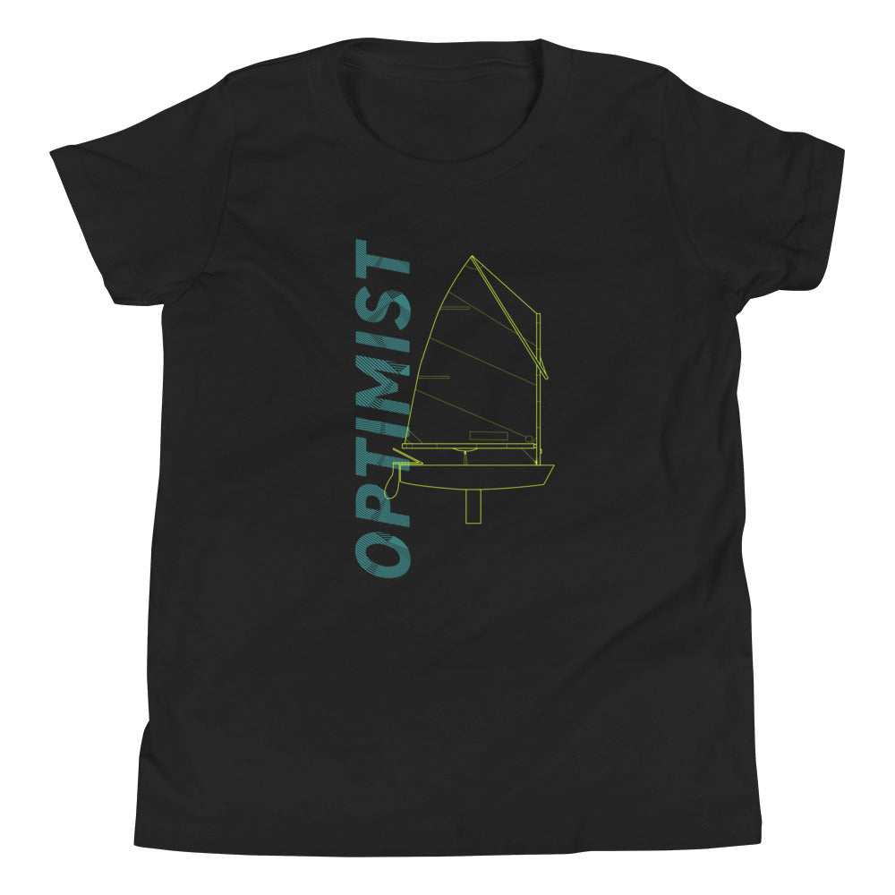 Boatbranding Black / S Youth Short Sleeve T-Shirt (S/M/L/XL) (100% Cotton) Sailing-Gift Regatta Yacht Sailing-Lifestyle Sailing-Apparel Nautical-Fashion Nautical-Gear