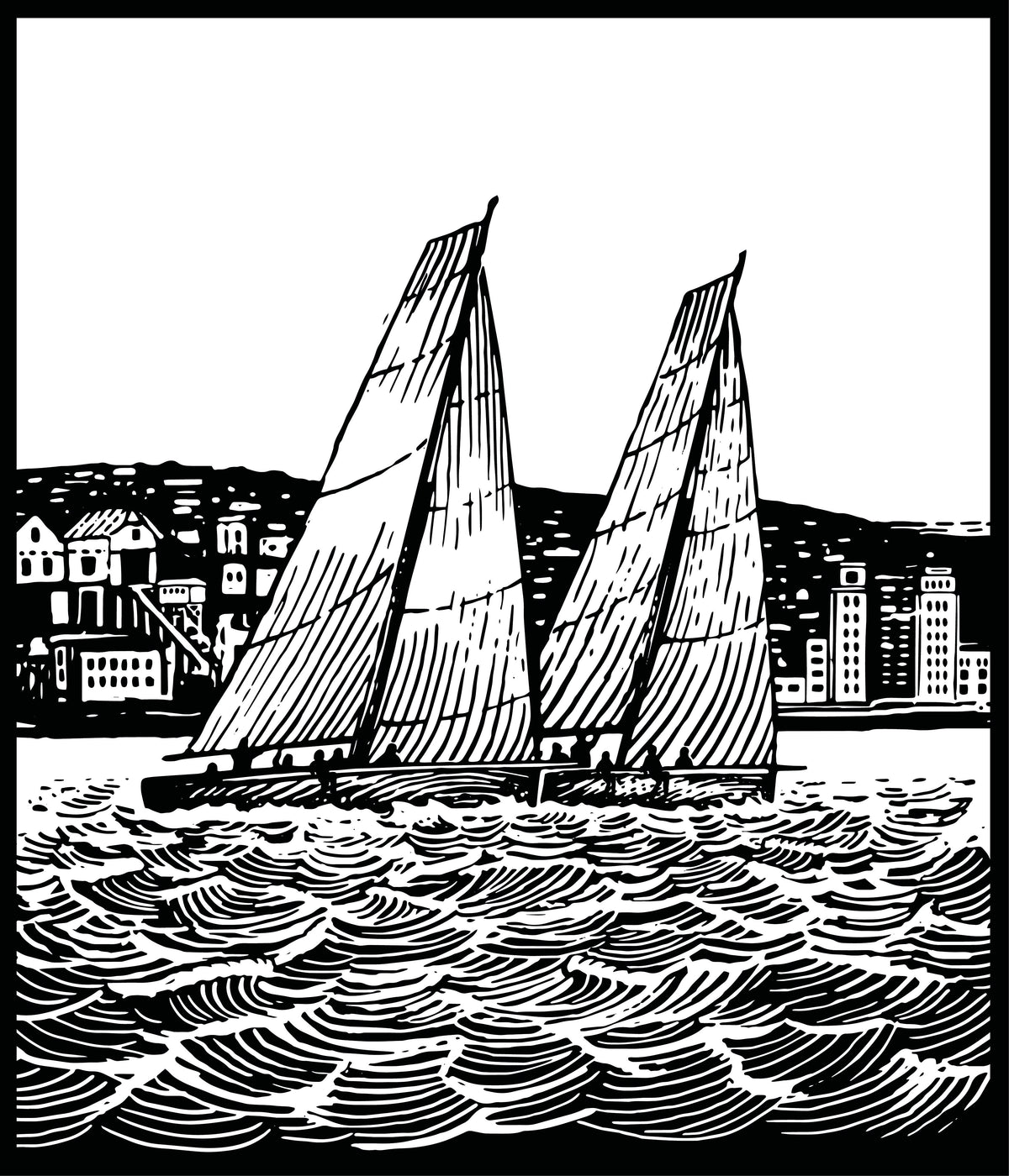 Boatbranding Youth Unisex Short Sleeve T-Shirt S40 Sailing-Gift Regatta Yacht Sailing-Lifestyle Sailing-Apparel Nautical-Fashion Nautical-Gear