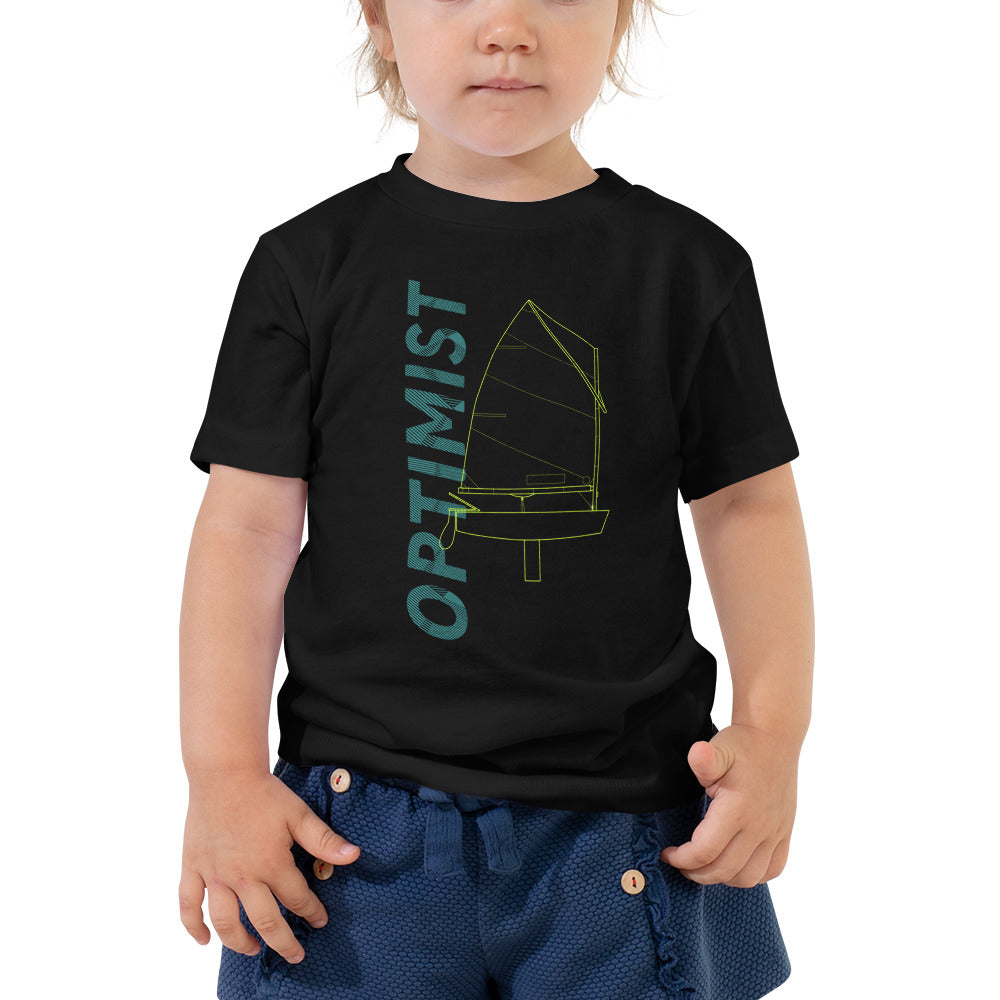 Optimist Toddler Short Sleeve Tee (2T-5T) (100% Cotton)