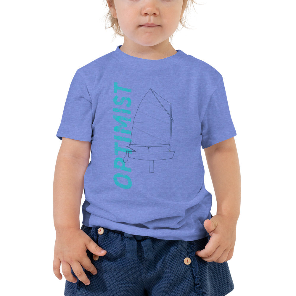 Optimist Toddler Short Sleeve Tee (2T-5T) (100% Cotton)