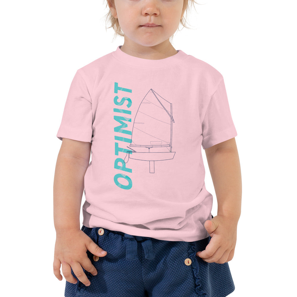 Optimist Toddler Short Sleeve Tee (2T-5T) (100% Cotton)