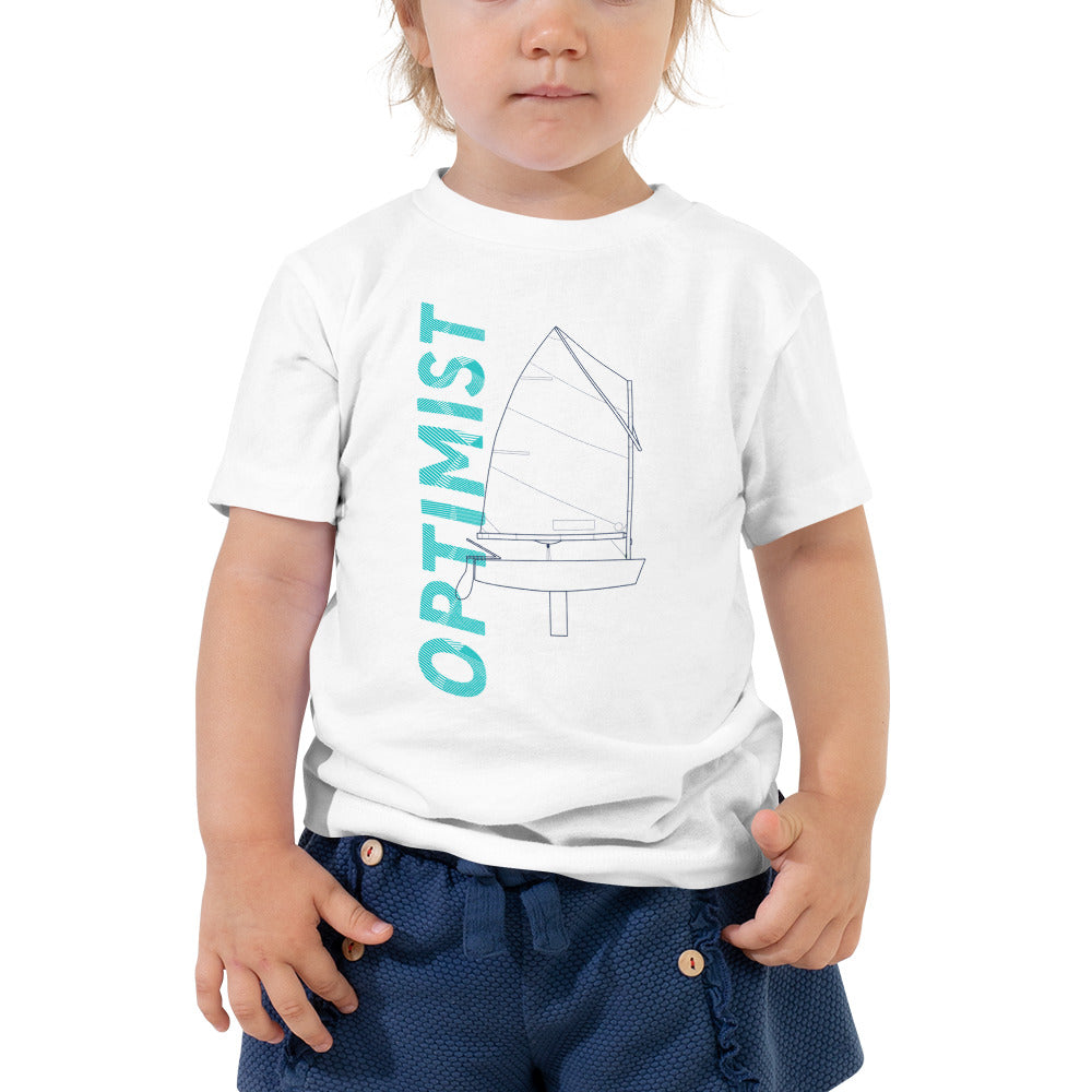 Optimist Toddler Short Sleeve Tee (2T-5T) (100% Cotton)
